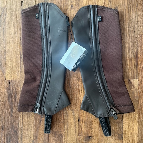 Pro-chaps The FIT – Half Chap in brown NWT size large - Picture 4 of 7